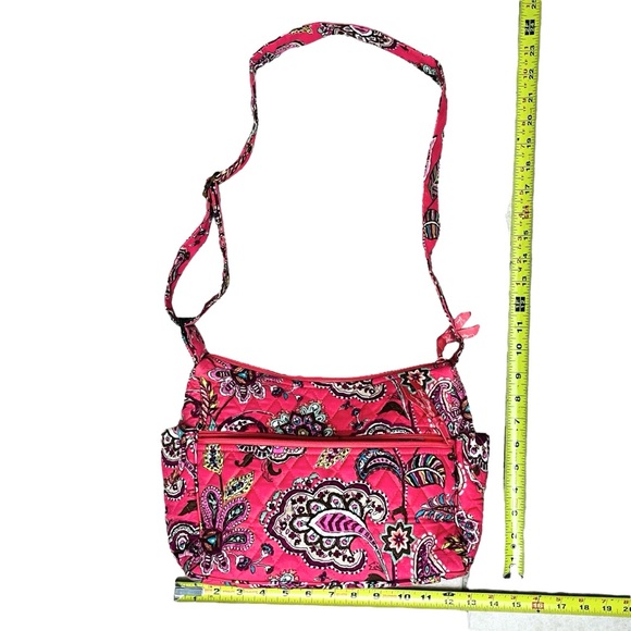 Vera Bradley Call Me Coral Crossbody Bag Adjustable/Strap Paisley Paradise - Picture 12 of 14
